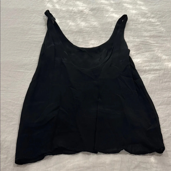 H&M Black and White Embellished Sleeveless Tank Top - Picture 3 of 3